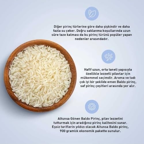 Altunsa Baldo Pirinç 900 Gr