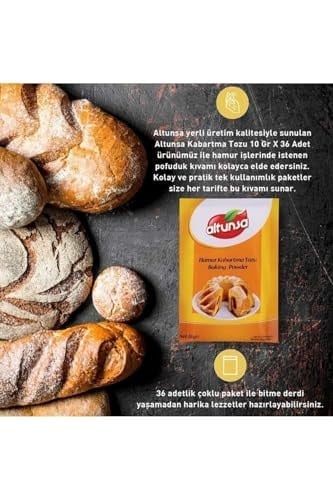 Altunsa Kabartma Tozu (36 x 10g)