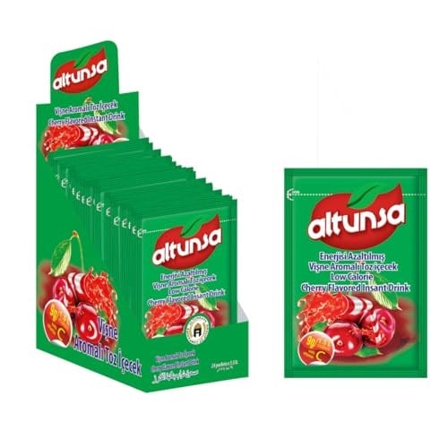Altunsa Toz İçecek Vişne (9 Gr x 24 Adet)