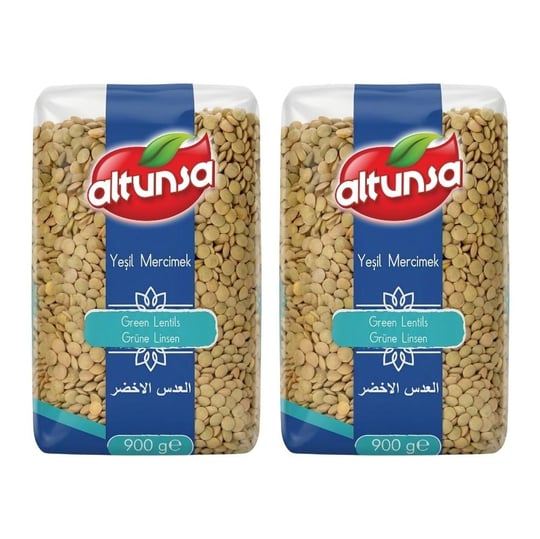 Altunsa Yeşil Mercimek Yerli 900 G X 2 Adet