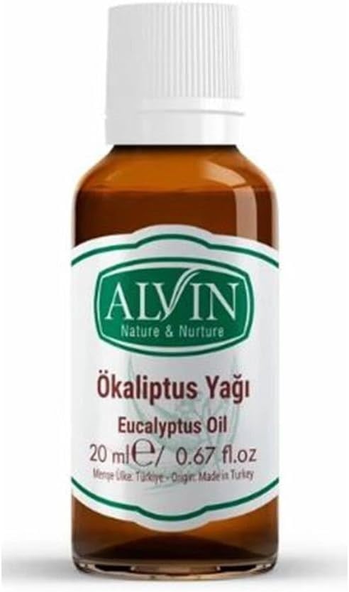Alvin Okaliptus Yağı Eucalyptus Oil, Doğal, 20 ml