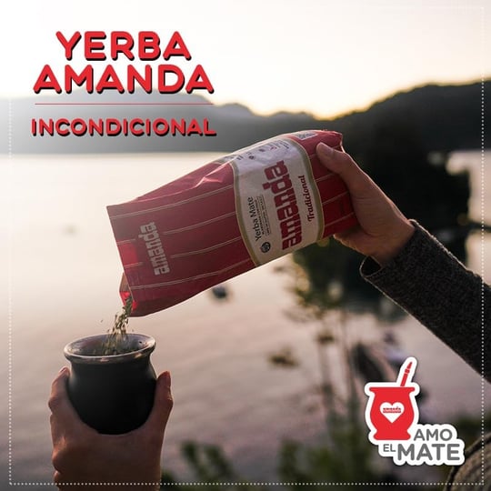 AMANDA YERBA MATE ÇAY 250 GR X4 ADET + paslanmaz çelik pipet (HEDİYE)