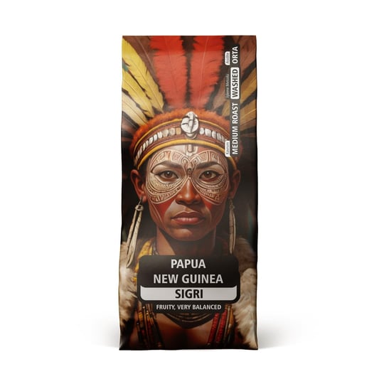 Amasyalı Kahveci Bekir Papua Yeni Gine Sigri AX Kahve Çekirdek 250g