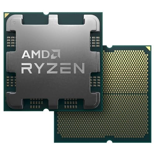 AMD Ryzen™ 5 7600 Masaüstü İşlemci (6 çekirdekli/12 dişli, 38 MB önbellek, maksimum 5,1 GHz)