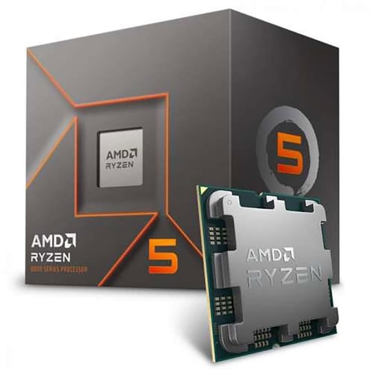 AMD Ryzen 5 8400F 4.2GHz (Turbo 4.4GHz) 6 Core 12 Threads 16MB Cache AM5 İşlemci, 100-100001591BOX