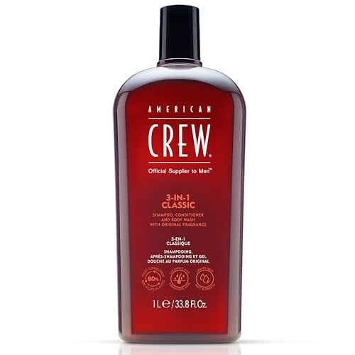 American Crew 3ü 1 Arada Şampuan Saç Kremi Vücut Yıkama Jeli Classıc 1000ml