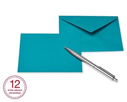 American Greetings Zarflı boş kartlar, toprak tonları, 100 adet