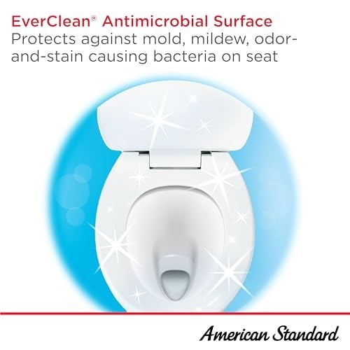 American Standard 5321A65CT.021 Champion Yavaş Kapanan Uzatılmış Klozet Oturağı, Kemik
