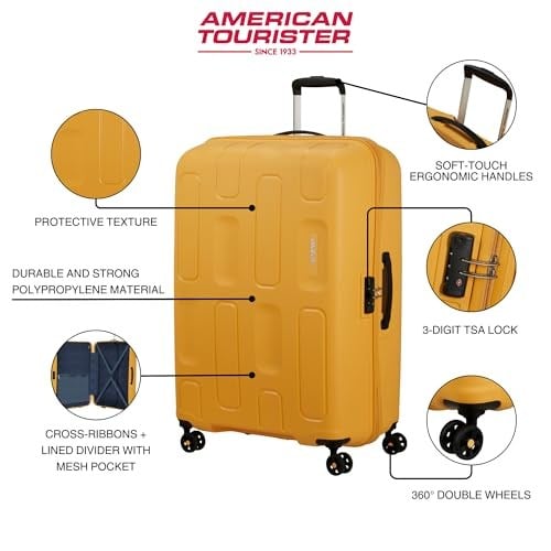 American Tourister ELLIPSO-SPINNER 79/29 TSA Üniseks Yetişkin Valiz