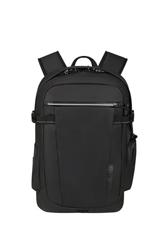 American Tourister Unisex Yetişkin Sırt Çantası, Siyah, 15,6 İnç