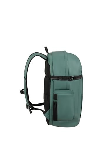 American Tourister Unisex Yetişkin Sırt Çantası, DARK FOREST, 17,3 İnç