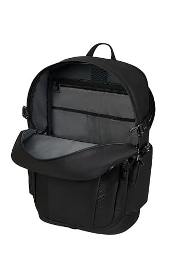 American Tourister Unisex Yetişkin Sırt Çantası, Siyah, 15,6 İnç