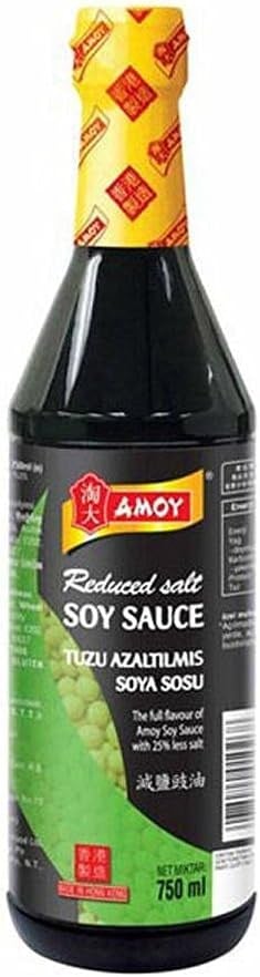 Amoy Tuzu Azaltılmış Soya Sosu 750 Ml