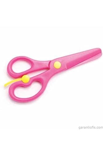 Anaokulu makas, el işi makası, % 100 plastik, farklı renklerde, çocuk makası