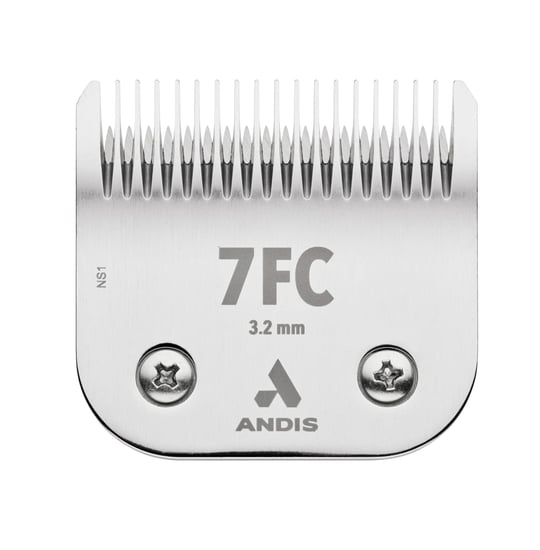 Andis 72600 UltraEdge Sökülebilir Karbon İnfüze Çelik Köpek Kesme Bıçağı, Boyut-7FC, 1/8-İnç Kesim Uzunluğu