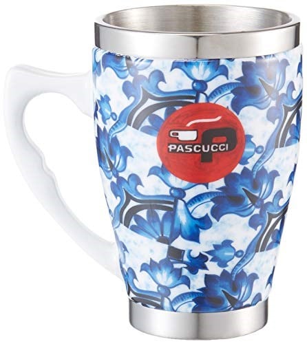 AndOutdoor AND333 İçi Çelik Dışı Desenli Seramik Kupa Mug, 400 ml - Seçenekler: AND333, AND325B