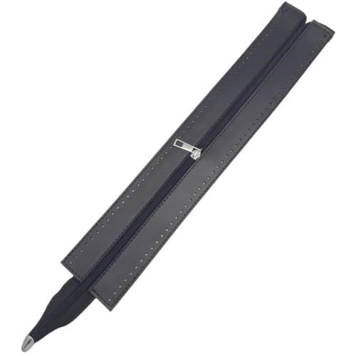 Angel Çanta Aksesuar 40 cm Derili Fermuar Siyah Renk Gümüş Metalli