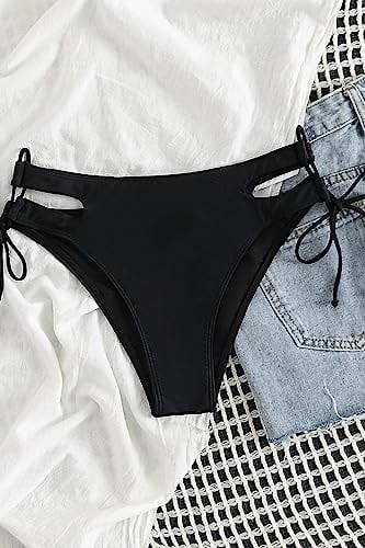 Angelsin Özel Tasarım Yandan Bağlamalı Bikini Altı