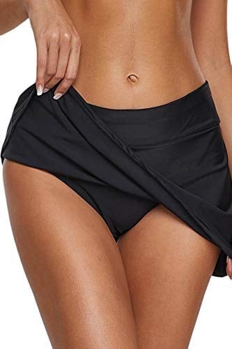 Angelsin Şık Etekli Bütün Bikini Alt