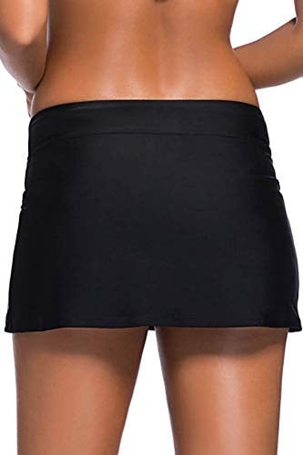 Angelsin Şık Etekli Bütün Bikini Alt