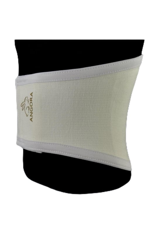 Angora Cırtlı Yün Bel Korsesi (4XL)