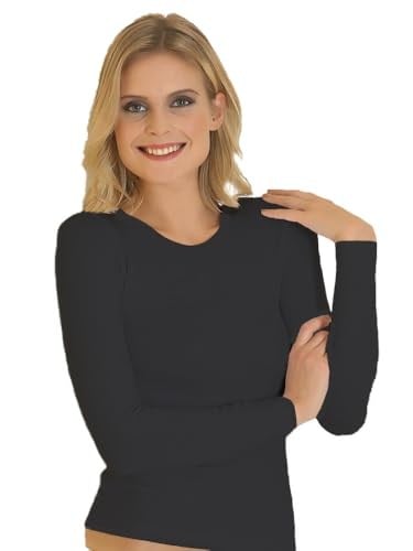 ANIL 8533 BAYAN TERMAL UZUN KOL (Siyah, XL)
