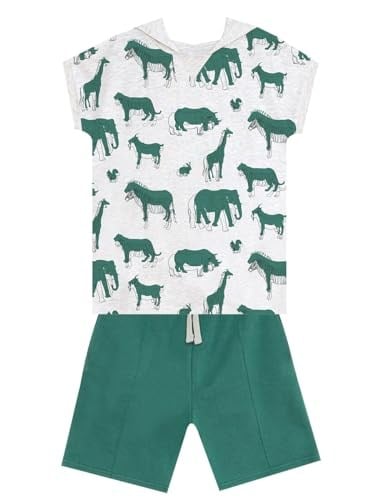 Animals Erkek Çocuk T-shirt Şort Takım