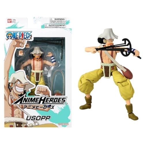 Anime Heroes One Piece Usopp Eklemli Figür