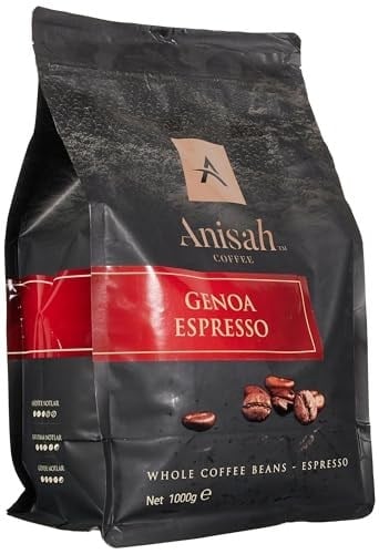 Anisah Coffee Genoa Espresso Çekirdek Kahve 1000gr