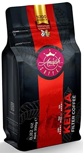 Anisah Coffee Kenya Çekirdek Filtre Kahve 250gr