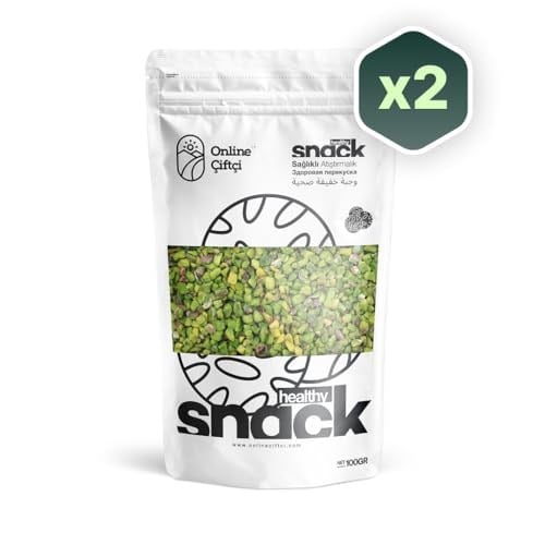 Antep Fıstığı Pirinç Boz Fıstık 2x100Gr
