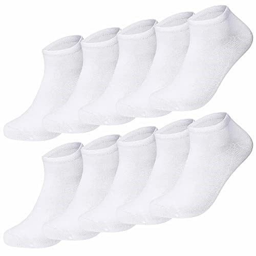 Anthony Jackson 10lu Kutu BAMBU Premium Dikişsiz Bay - Bayan Sneaker Çorap