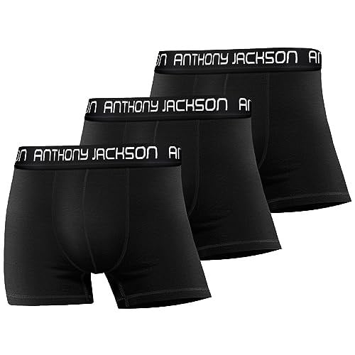 Anthony Jackson Likralı 3lü Kutu Premium Erkek Boxer