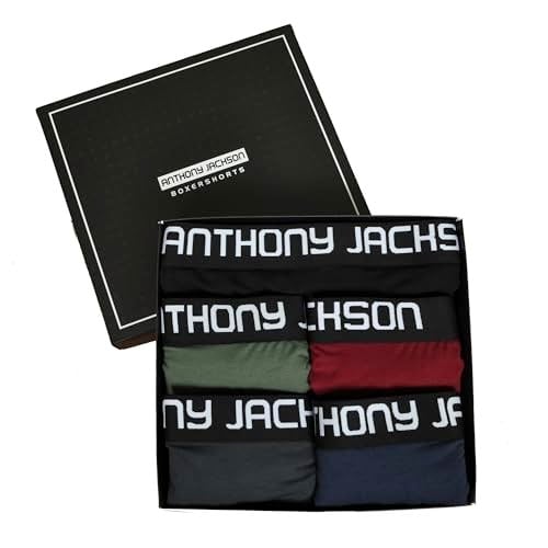 Anthony Jackson Likralı 5li Kutu Premium Erkek Modal Boxer