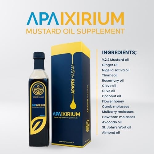 APAİXİRİUM Bio Şurup Konsantresi%100 Bitkisel Iksir Apaixirium 500 ML