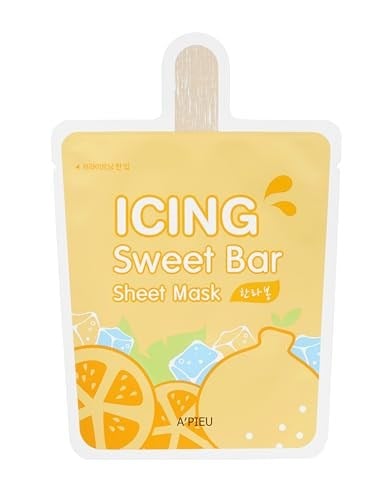 APIEU Portakal İçerikli Aydınlatıcı, Ferahlatıcı Maske APIEU Icing Sweet Bar Sheet Mask (Hanrabong)