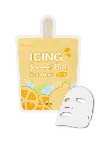 APIEU Portakal İçerikli Aydınlatıcı, Ferahlatıcı Maske APIEU Icing Sweet Bar Sheet Mask (Hanrabong)