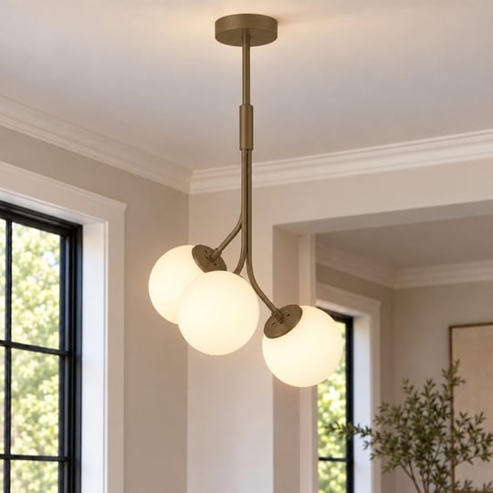 Apliqa Artel 3lü Eskitme Top Avize Modern Sarkıt, Mutfak Yatak Odası Salon Avize