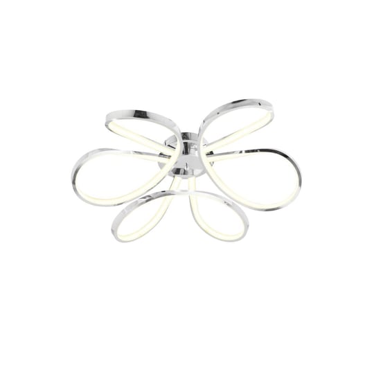 Apliqa Chalda Krom Plafonyer Modern Salon Led Avize