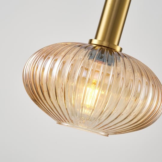 Apliqa Darwi Eskitme Bal Camlı Tekli Sarkıt Avize