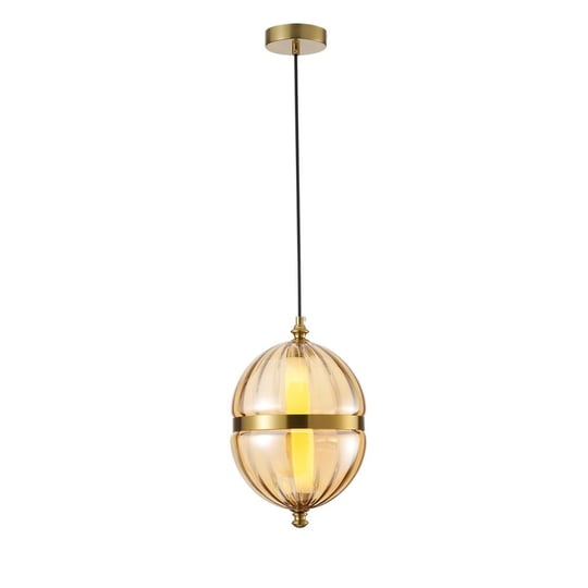 Apliqa Dolly 6 Watt 3000k Ledli Bal Camlı Tekli Sarkıt Led Avize