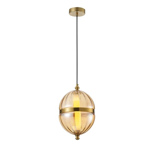 Apliqa Dolly 6 Watt 3000k Ledli Bal Camlı Tekli Sarkıt Led Avize