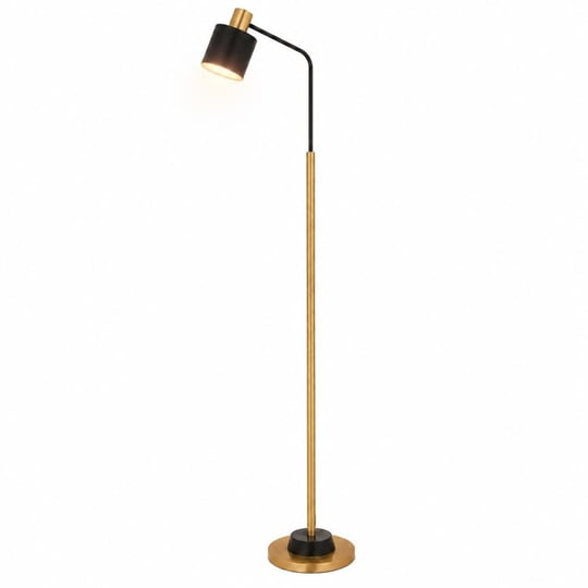 Apliqa Gerodi Siyah Retro Başlıklı Modern Dekoratif Köşe Lambader