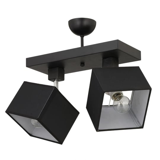 Apliqa Grande 2li Siyah Modern Koridor Mutfak Salon Plafonyer Avize
