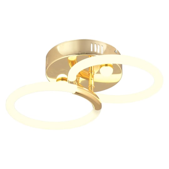 Apliqa Honos 2li Gold 32 Watt Ledli Modern Koridor, Yatak Odası Salon Plafonyer Led Avize