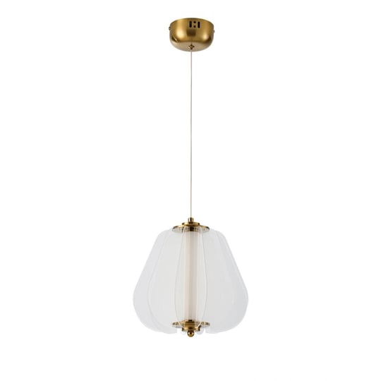 Apliqa Hopps 18 Watt 3000k Elips Bakır Tekli Led Sarkıt Avize