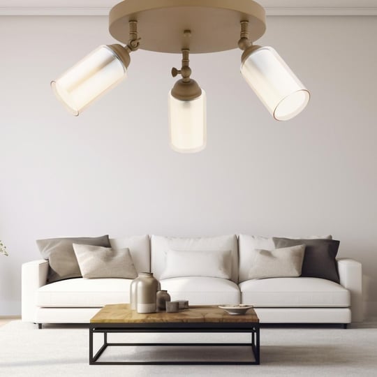 Apliqa Julia 3lü Eskitme Plafonyer Modern Oturma Odası, Koridor Salon Avize