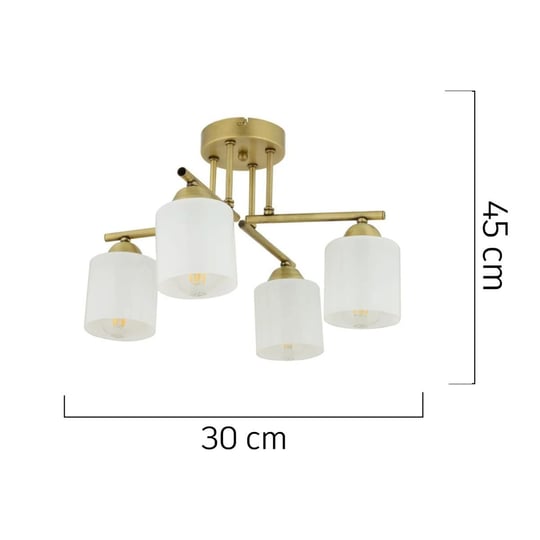 Apliqa Kavis 4lü Eskitme Modern Genç Odası Mutfak Salon Avize