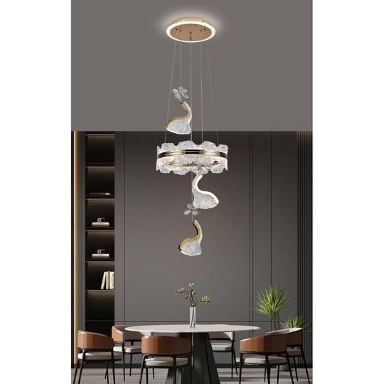Apliqa Liliana 3lü Gold Led Avi̇ze