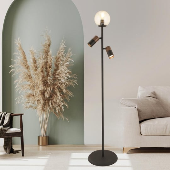 Apliqa Mirela 3lü Modern Spot Başlıklı Modern Oturma Odası Köşe Salon Lambader